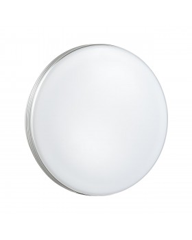 3016/AL MINI SN 043 Светильник пластик/белый/хром LED 12Вт 4000K D200 IP43 SMALLI