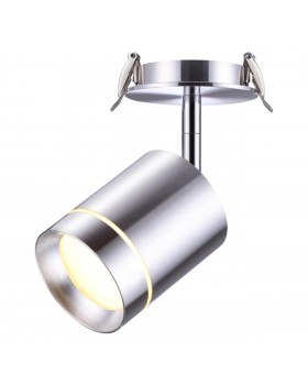 357689 SPOT NT18 256 алюминий Встраиваемый светильник IP20 LED 3000K 9W 160-265V ARUM