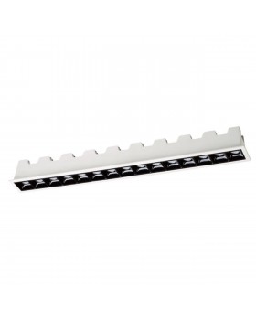 357623 SPOT NT18 263 белый/черный Встраиваемый светильник IP20 LED 3000K 30W 160-265V ANTEY