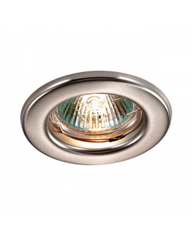 369703 SPOT NT12 308 никель Встраиваемый НП светильник IP20 GX5.3 50W 12V CLASSIC
