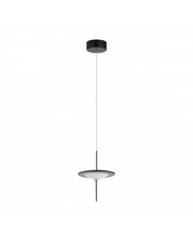5012/10L L-VISION ODL23 281 черный/белый матовый металл/акрил Подвес LED 10W 3000K STEKA