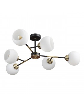 4595/6C COMFI 197 черный, бронза Люстра Потолочная E27 6*40W 220V ROWAN 4595/6C COMFI 197 черный, бронза Люстра Потолочная E27 6*40W 220V ROWAN