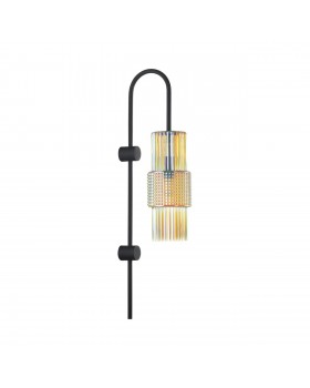 5018/1W MODERN ODL23 335 черный/разноцветный металл/стекло Бра E14 1*40W PIMPA
