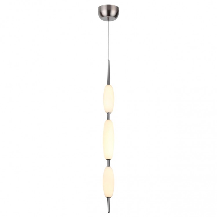 4793/28L PENDANT ODL21 263 никель/белый Подвес LED 28W SPINDLE