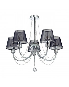 3228/5 COMFI LN16 079 хром Люстра потолочная E14 5*40W 220V ASANTA