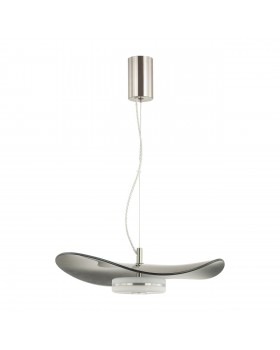 4859/13L L-VISION ODL_EX21 65 никель/черный/стекло Подвес LED 1*13W 3500K FLUENT
