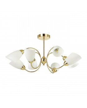 4532/8C COMFI LN21 051 золотой, белый Люстра потолочная E14 8*40W 220V DARLENE 4532/8C COMFI LN21 051 золотой, белый Люстра потолочная E14 8*40W 220V DARLENE