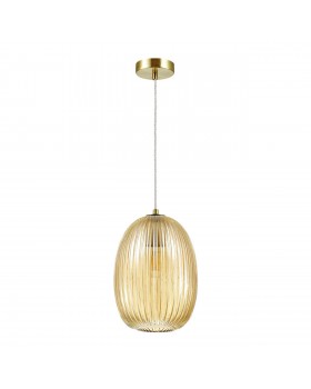4704/1 PENDANT ODL20 299 янтарный/бронзовый Подвес E27 60W 220V DORI