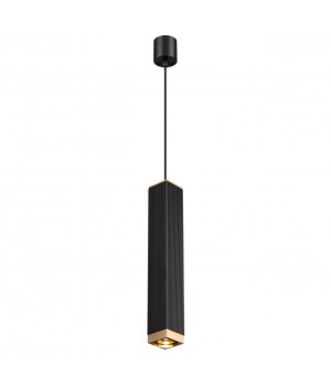 4791/5L PENDANT ODL21 247 черный/золотой Подвес GU10 1*5W CUBI