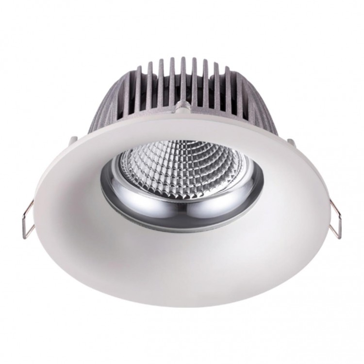 358025 SPOT NT19 253 белый Встраиваемый светильник IP20 LED 4100К 20W 220V GLOK