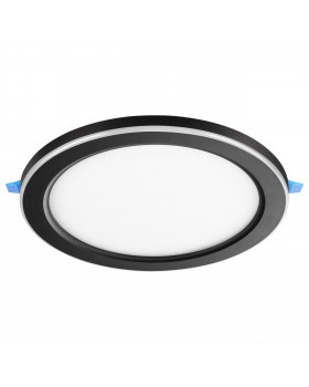 359017 SPOT NT23 черный Светильник встраиваемый светодиодный (три сценария работы) IP20 LED 4000К 18W+6W 100-265V 1680Лм SPAN 359017 SPOT NT23 черный Светильник встраиваемый светодиодный (три сценария работы) IP20 LED 4000К 18W+6W 100-265V 1680Лм SPAN