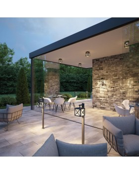 358447 STREET NT20 322 темно-серый Ландшафтн.настен.светильник IP54 LED 4000K 10W 100-240V DANTELA-foto3