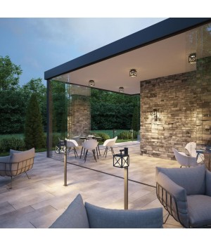 358447 STREET NT20 322 темно-серый Ландшафтн.настен.светильник IP54 LED 4000K 10W 100-240V DANTELA-foto3