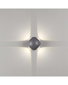 358464 STREET NT20 343 темно-серый Ландшафтный настенный св-ник IP54 LED 4000K 12W 85-265V CALLE-foto5