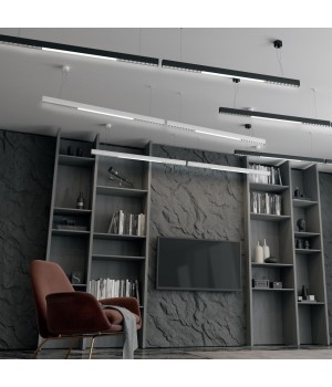 358871 OVER NT22 172 белый Светильник накладной/подвесной светодиодный IP20 LED 4000K 30W 220V ITER-foto3