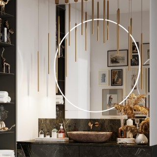 4374/3L HIGHTECH ODL23 123 золото/металл Подвесной светильник (база для встройки в комплекте) IP20 LED 3W 237Лм 3000K FIANO-foto4