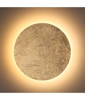 3561/12WL HIGHTECH ODL18 193 золот. фольг-ние Настен. св-ник IP20 LED 3000K 12W 672Лм 220V SOLARIO-foto3