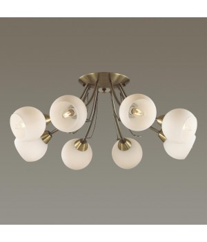 5265/8C COMFI LN23 195 античная латунь Люстра потолочная E14 8*40W 220V TULA-foto3