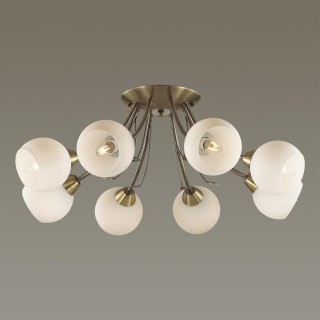 5265/8C COMFI LN23 195 античная латунь Люстра потолочная E14 8*40W 220V TULA-foto3