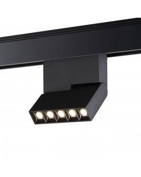 358535 SHINO NT21 061 черный Трековый светильник для низковольного шинопровода IP20 LED 4000K 12W 48V KIT-foto4