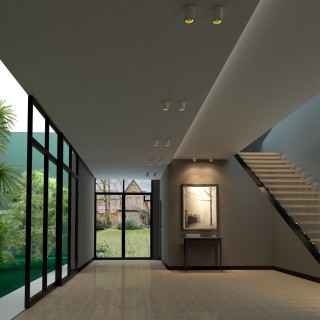 358486 OVER NT20 196 белый/золото Светильник накладной IP20 LED 4000K 10W 220V RECTE-foto3