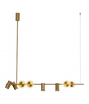 4354/52L HIGHTECH ODL23 261 античная бронза/металл Подвесной светильник с раздельным включением IP20 LED GU10/LED 52W 624Лм AD ASTRUM-foto5