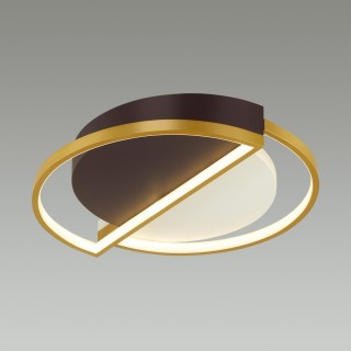 5239/64CL LEDIO LN23 белый, черный, матовое золото Люстра потолочная диммир. с ДУ LED 64W 4226Лм 220V TARO-foto3