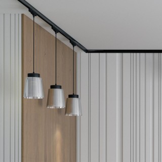 358642 PORT NT21 118 корпус черный/плафон дымчатый Трехфазный трековый светодиодный светильник, длина провода 1м IP20 LED 4000K 24W 175-245V ARTIK-foto3