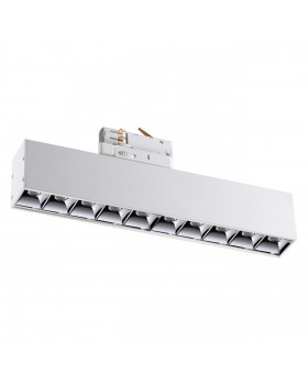 358862 PORT NT22 116 белый Светильник трехфазный трековый светодиодный IP20 LED 4000K 16W 220V ITER-foto4