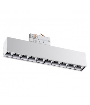 358862 PORT NT22 116 белый Светильник трехфазный трековый светодиодный IP20 LED 4000K 16W 220V ITER-foto4