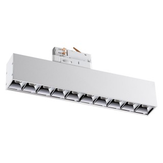 358862 PORT NT22 116 белый Светильник трехфазный трековый светодиодный IP20 LED 4000K 16W 220V ITER-foto4