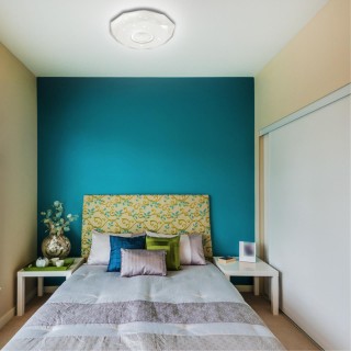 2057/EL PALE SN 070 Светильник пластик/белый/хром LED 72Вт 3000-6000K D530 IP43 пульт ДУ PRISA-foto3