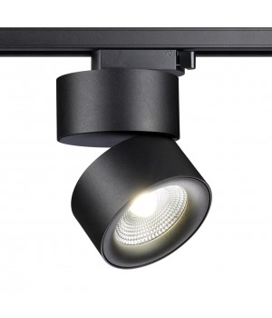 358785 PORT NT21 093 черный Светильник трековый однофазный трехжильный IP20 LED 25W 4000K 2200Лм 100-265V GRODA-foto4