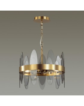 5268/4 MODERNI LN23 059 латунь Люстра E14 4*40W 220V MEREDITH-foto3