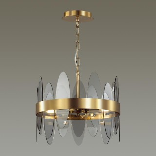 5268/4 MODERNI LN23 059 латунь Люстра E14 4*40W 220V MEREDITH-foto3