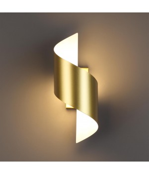 3544/5LW HIGHTECH ODL18 183 золотистый Настенный светильник IP20 LED 3000K 5W 400Лм 220V BOCCOLO-foto4