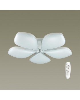 3645/60CL LEDIO LN18 044 матовый белый Люстра потолочная диммир. с ДУ LED 60W 3000-6000К 2880Лм 220V GABRIELLA-foto3