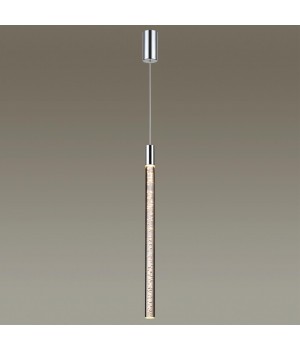 4370/5L HIGHTECH ODL23 107 хром полированный/акрил с пузырьками Подвесной св-к IP20 LED 5W 200Лм 3000K SPARKY-foto3