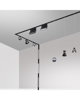 358416 SHINO NT20 057 черн Трековый светильник для низков. шинопровода IP20 LED 4000K 24W 48V FLUM-foto4