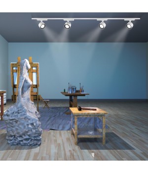 358434 PORT NT20 099 белый Светильник трековый однофазный трехжильный IP20 LED 4000K 30W 220-240V PIRUM-foto3