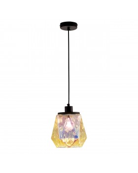 4997/1 MODERN ODL23 303 черный/разноцветный/металл/стекло Подвес E27 1*40W CAPRA-foto4