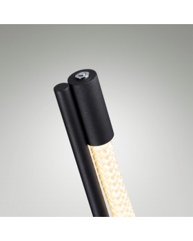 4398/15FL HIGHTECH ODL23 103 черный/металл/канат Напольный светильник с диммером на корпусе IP20 LED 15W 515Лм 3000K CORDA-foto5