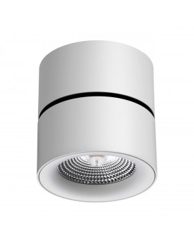 358782 OVER NT21 195 белый Светильник накладной светодиодный IP20 LED 25W 4000K 2200Лм 100-265V GRODA-foto5