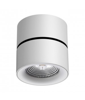 358782 OVER NT21 195 белый Светильник накладной светодиодный IP20 LED 25W 4000K 2200Лм 100-265V GRODA-foto5