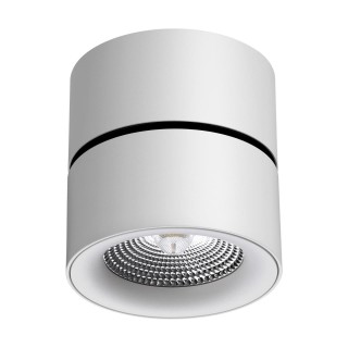 358782 OVER NT21 195 белый Светильник накладной светодиодный IP20 LED 25W 4000K 2200Лм 100-265V GRODA-foto5