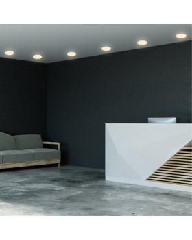 358142 SPOT NT19 271 белый Встраиваемый светильник IP20 LED 4000K 12W 85 - 265V MOON-foto3