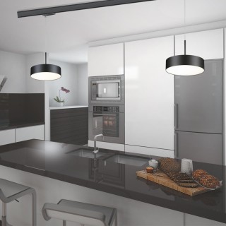 358771 PORT NT21 122 черный Трехфазный трековый светодиодный светильник, длина провода 1.2м IP20 LED 30W 4000K 2600Лм 100-265V PROMETA-foto3