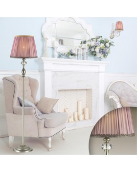 3393/1W CLASSIC ODL17 499 мат.золото/серебр.патина/хрусталь Бра E14 40W 220V GAELLORI-foto3