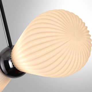 5418/2 MODERN ODL_EX23 19 черный хром/белый матовый/металл/стекло Подвес E14 2*40W ELICA-foto6