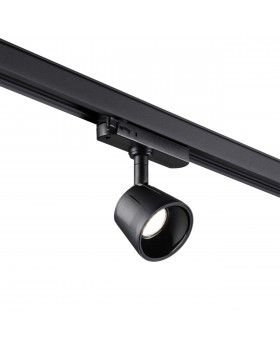 358719 PORT NT21 120 черный Трехфазный трековый светодиодный светильник IP20 LED 4000K 10W 100-265V KNOF-foto4
